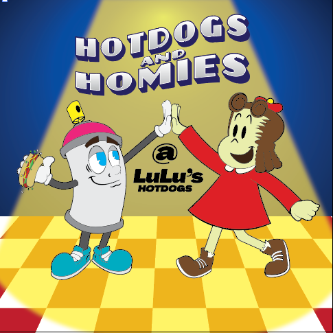 "Hotdogs & Homies!"