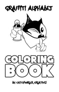 Graffiti Alphabet Coloring Book ELECTRONIC DOWNLOAD!